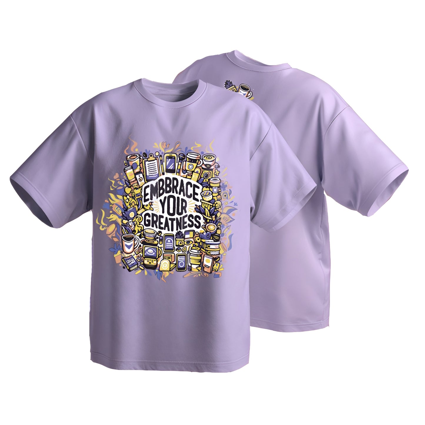 BODYSSEY Celebrate Life Oversized T-Shirt